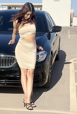 FTV Cece Shows Tits In Public