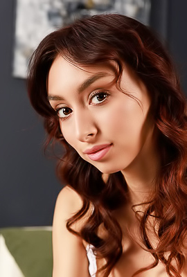 Ashly Rabbit Reveal Sheer White Panties That Stretch Tight Between Her Peachy Buns