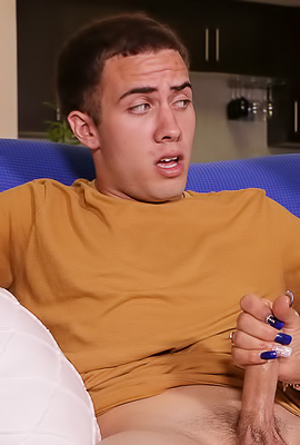 Juliets Big Tits Bounce As She Edges Him Slowly